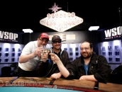 Phil Hellmuth, Todd Brunson and Mike Matusow